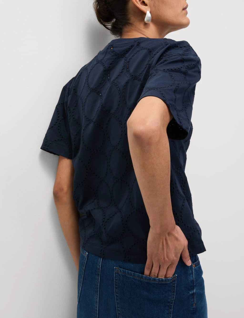 Cotton Rich Broderie T-Shirt 21 Cotton Rich Broderie T-Shirt - Image 19