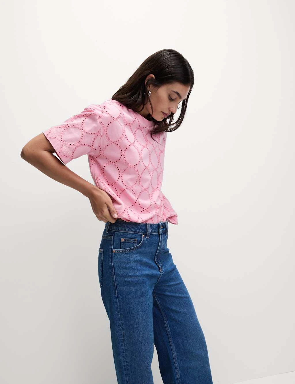 Cotton Rich Broderie T-Shirt 12 Cotton Rich Broderie T-Shirt - Image 10