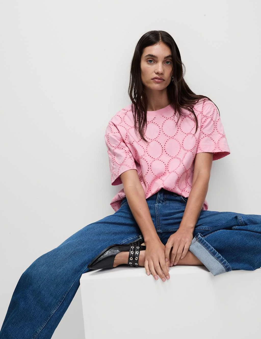 Cotton Rich Broderie T-Shirt 13 Cotton Rich Broderie T-Shirt - Image 11