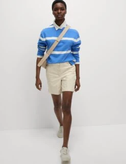 Cotton Rich Chino Shorts -M&S cotton rich chino shorts 11