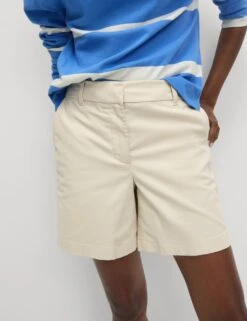 Cotton Rich Chino Shorts -M&S cotton rich chino shorts 12