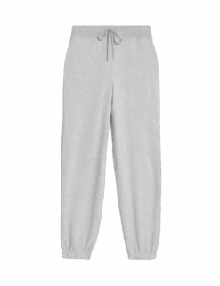 Cotton Rich Drawstring Cuffed Joggers -M&S cotton rich drawstring cuffed joggers 1