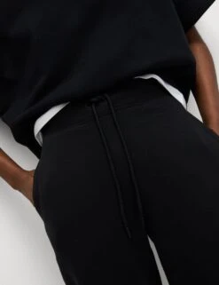 Cotton Rich Drawstring Cuffed Joggers -M&S cotton rich drawstring cuffed joggers 10