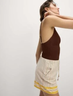 Cotton Rich Jacquard Beach Shorts -M&S cotton rich jacquard beach shorts 8