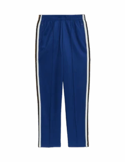 Cotton Rich Retro Side Stripe Joggers -M&S cotton rich retro side stripe joggers 1