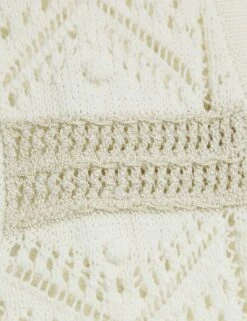 Cotton Rich Slim Textured Cropped Waistcoat -M&S cotton rich slim textured cropped waistcoat 15