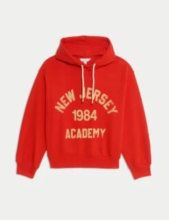 Cotton Rich Slogan Hoodie 15 Cotton Rich Slogan Hoodie -M&S cotton rich slogan hoodie 4