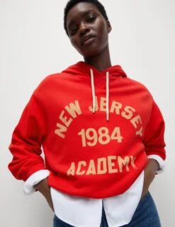 Cotton Rich Slogan Hoodie 16 Cotton Rich Slogan Hoodie -M&S cotton rich slogan hoodie 5