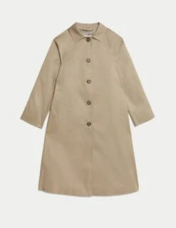 Cotton Rich Stormwear™ Longline Car Coat 27 Cotton Rich Stormwear™ Longline Car Coat -M&S cotton rich stormwear longline car coat 8