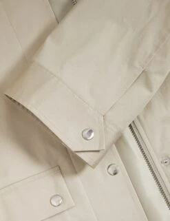 Cotton Rich Stormwear™ Longline Mac -M&S cotton rich stormwear longline mac 8