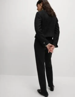 Cotton Rich Straight Leg Joggers -M&S cotton rich straight leg joggers 14