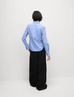 Cotton Rich Striped Fitted Shirt -M&S cotton rich striped fitted shirt 11