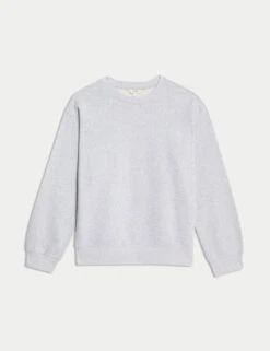 Cotton Rich Sweatshirt 23 Cotton Rich Sweatshirt -M&S cotton rich sweatshirt 9