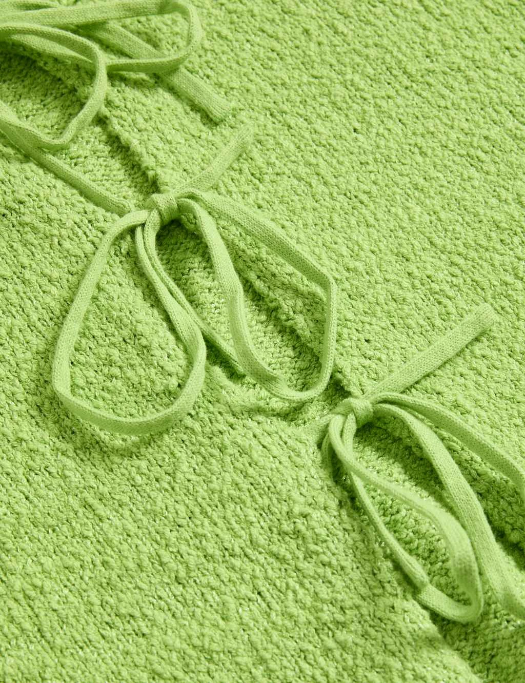 Cotton Rich Textured Cardigan 17 Cotton Rich Textured Cardigan - Image 15