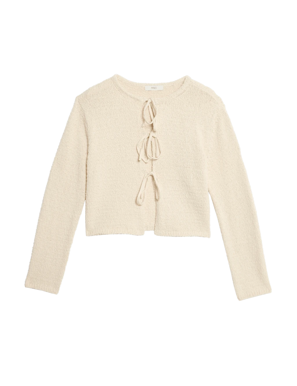 Cotton Rich Textured Cardigan 9 Cotton Rich Textured Cardigan - Image 7