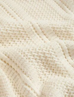 Cotton Rich Textured Relaxed Jumper -M&S cotton rich textured relaxed jumper 14