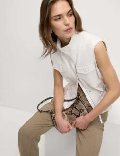 Cotton Rich Utility Gilet -M&S cotton rich utility gilet 14