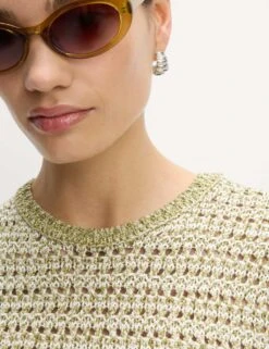 Crew Neck Slim Fit Knitted Vest With Cotton -M&S crew neck slim fit knitted vest with cotton 15