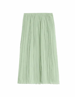 Crinkle Midaxi Column Skirt 19 Crinkle Midaxi Column Skirt -M&S crinkle midaxi column skirt