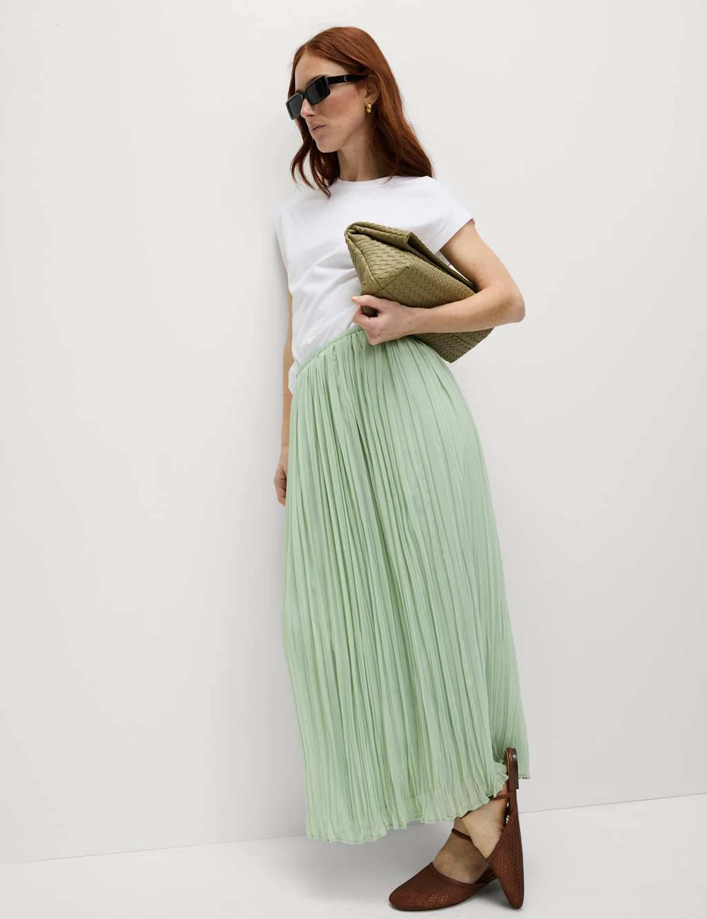 Crinkle Midaxi Column Skirt 10 Crinkle Midaxi Column Skirt - Image 8