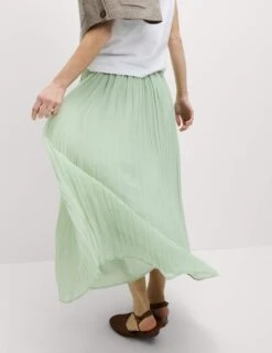 Crinkle Midaxi Column Skirt 21 Crinkle Midaxi Column Skirt -M&S crinkle midaxi column skirt 7
