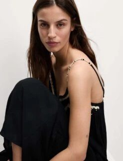 V-Neck Midi Beach Dress 23 V-Neck Midi Beach Dress -M&S crochet v neck midi beach dress 1