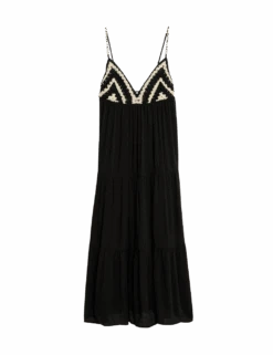 V-Neck Midi Beach Dress 21 V-Neck Midi Beach Dress -M&S crochet v neck midi beach dress