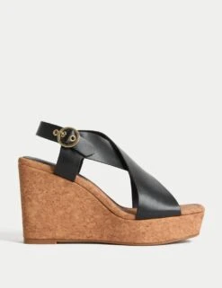Crossover Wedge Sandals -M&S crossover wedge sandals 4