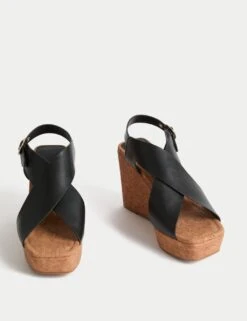 Crossover Wedge Sandals -M&S crossover wedge sandals 5