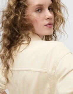 Denim Belted Jacket -M&S denim belted jacket 13