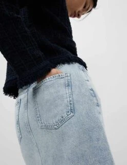 Denim Maxi A-Line Skirt 32 Denim Maxi A-Line Skirt -M&S denim maxi a line skirt 10