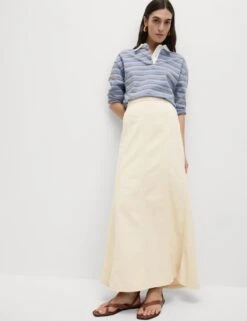 Denim Maxi Skirt -M&S denim maxi skirt 13