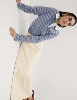 Denim Maxi Skirt -M&S denim maxi skirt 14