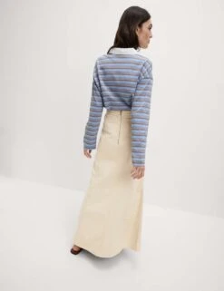 Denim Maxi Skirt -M&S denim maxi skirt 15