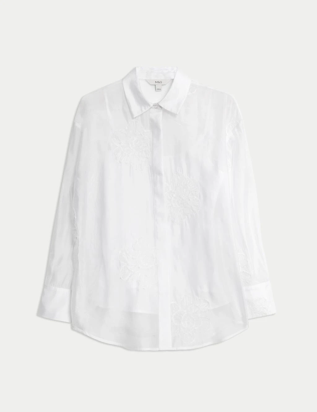 Embroidered Floral Collared Shirt 17 Embroidered Floral Collared Shirt - Image 15