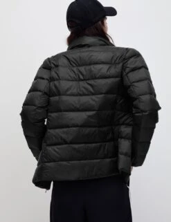 Feather & Down Quilted Packaway Puffer Jacket -M&S feather and down quilted packaway puffer jacket 8
