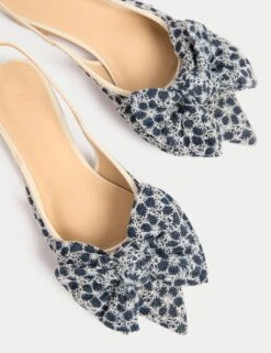 Floral Flatform Slingback Sandals -M&S floral flatform slingback sandals 3