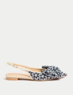 Floral Flatform Slingback Sandals -M&S floral flatform slingback sandals 4