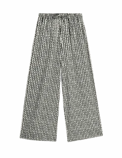 Geometric Wide Leg Culottes -M&S geometric wide leg culottes 1