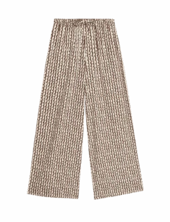 Geometric Wide Leg Culottes -M&S geometric wide leg culottes