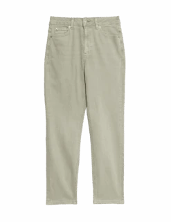 High Waisted Cropped Slim Fit Jeans -M&S high waisted cropped slim fit jeans 2