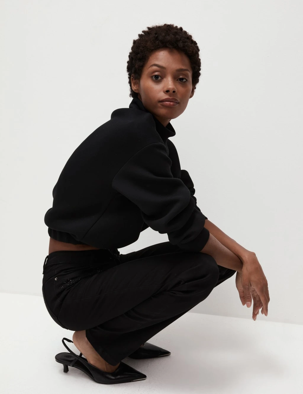 High Waisted Embellished Straight Leg Jeans 13 High Waisted Embellished Straight Leg Jeans - Image 11