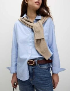 High Waisted Stovepipe Straight Leg Jeans -M&S high waisted straight leg jeans 8