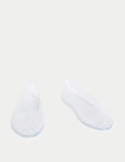 Jelly Slip On Ballet Pumps -M&S jelly slip on ballet pumps 6