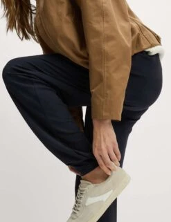 Jersey Drawstring Pintuck Tapered Trousers -M&S jersey drawstring pintuck tapered trousers 7