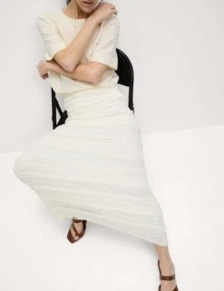 Jersey Midaxi A-Line Skirt -M&S jersey midaxi a line skirt 6