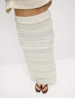 Jersey Midaxi A-Line Skirt -M&S jersey midaxi a line skirt 9