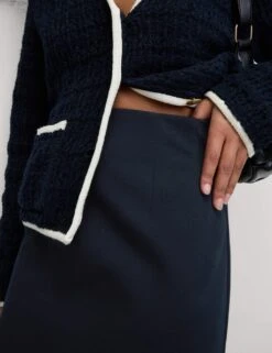 Jersey Mini A-Line Skirt -M&S jersey mini a line skirt 13