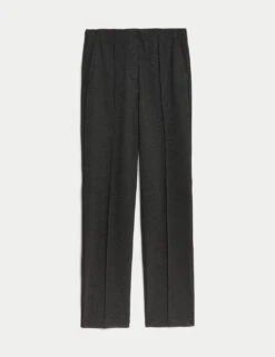 Jersey Twill Straight Leg Trousers -M&S jersey twill straight leg trousers 11