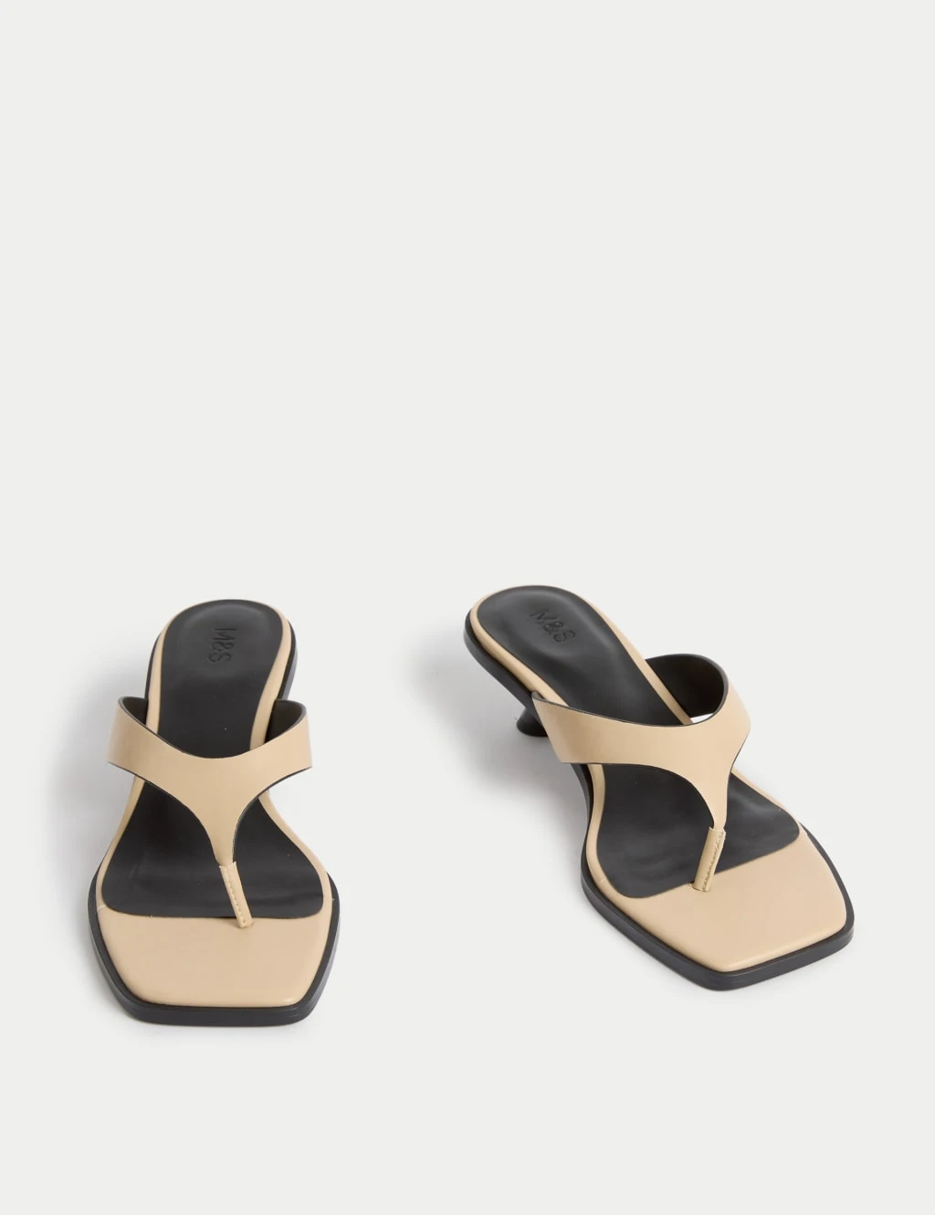 Kitten Heel Toe Thong Sandals 9 Kitten Heel Toe Thong Sandals - Image 7